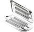 Chrome Decorative Side Ventilation Scoop(Pack of 2)